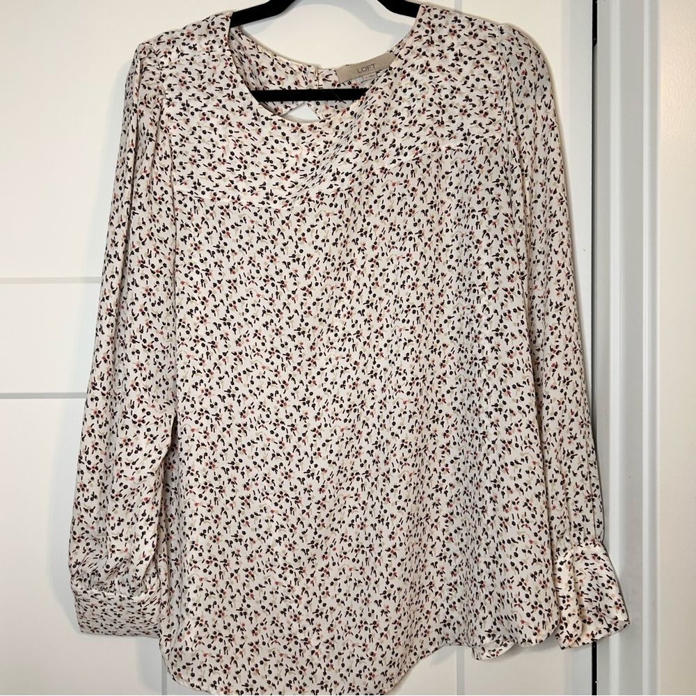 Loft Floral Blouse
